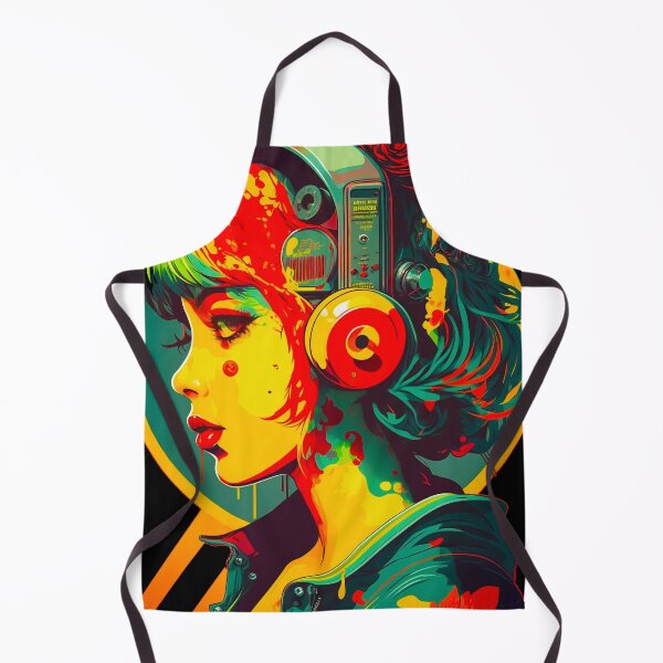 Item preview, BeautIful Audio Cyberpunk Girl designed and sold by Artificial-i-23.