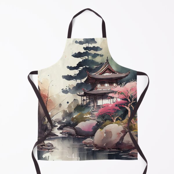 Item preview, Japanese Riverside Retreat designed and sold by FireScreen.