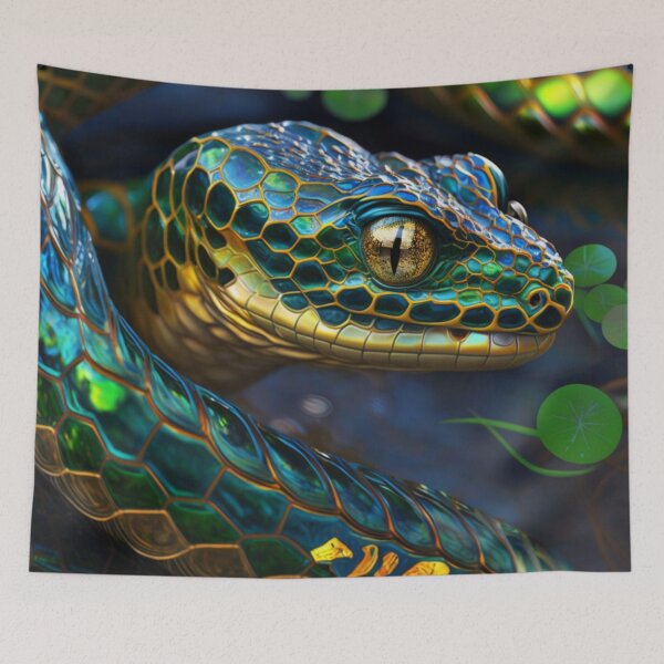 Item preview, Emerald Snake designed and sold by Dawn van Doorn.