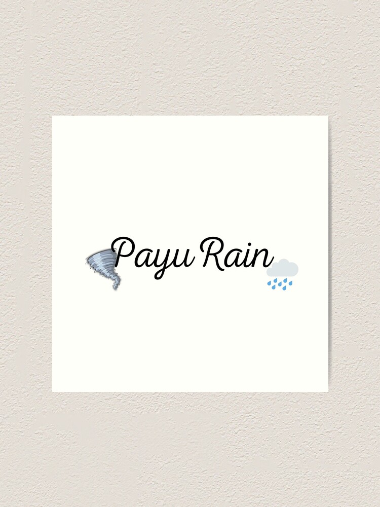 PayuRain | Bossnoeul | Love In The Air | White Version | Art Print