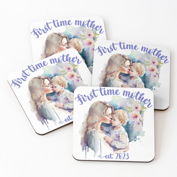 Item preview, Mom gift Mother First time mother est 2023 designed and sold by Top-Bot.