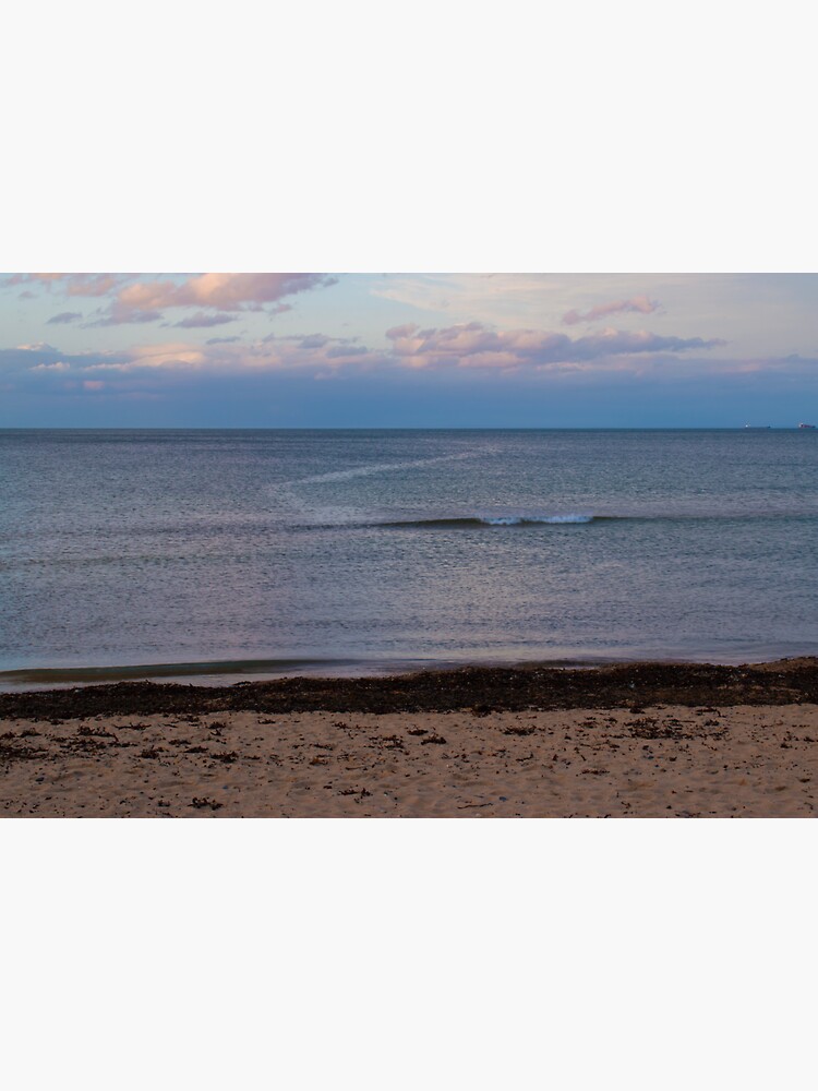Thumbnail 3 of 3, Sticker, The Beach at Dusk designed and sold by Armstrong-photo.