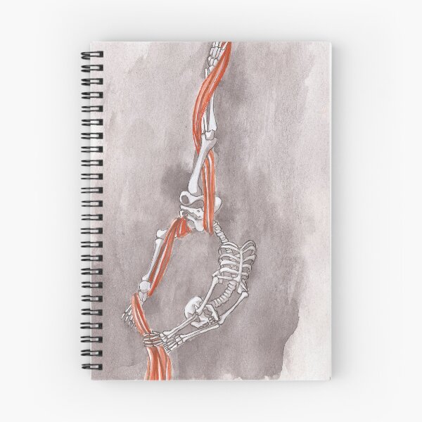Item preview, Skeleton doing Aerial Silks designed and sold by lysswhitart.