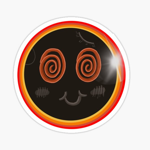 Solar Eclipse Sticker
