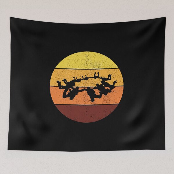 Item preview, Skydiving Skydive Skydiver Parachuting Retro Vintage designed and sold by TastefulTees.
