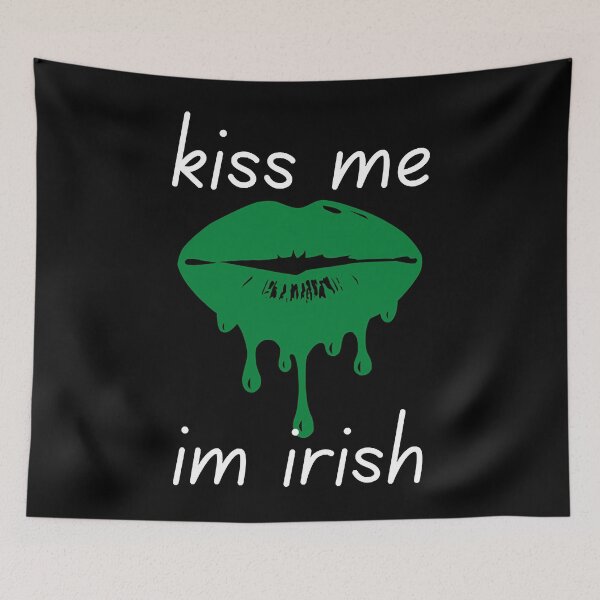 Item preview, kiss me im irish women irish drinking designed and sold by ElenaFay.