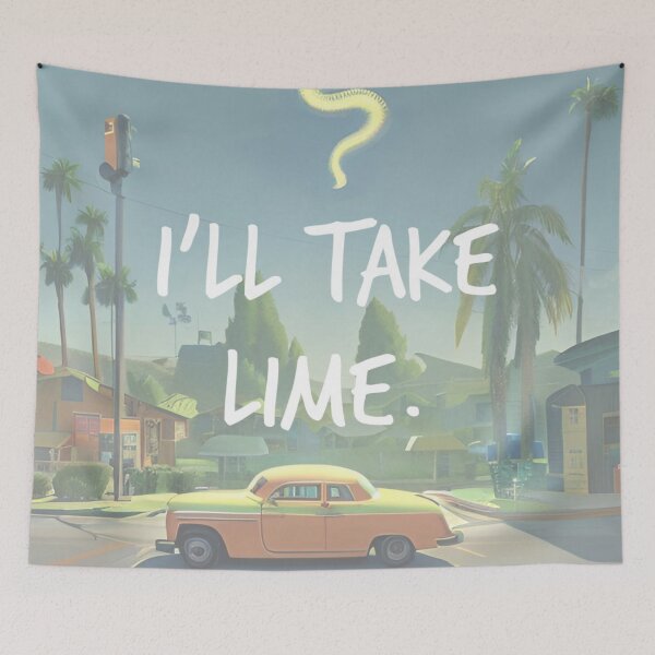 Item preview, i'll take lime. designed and sold by Bethan Rose Studio.