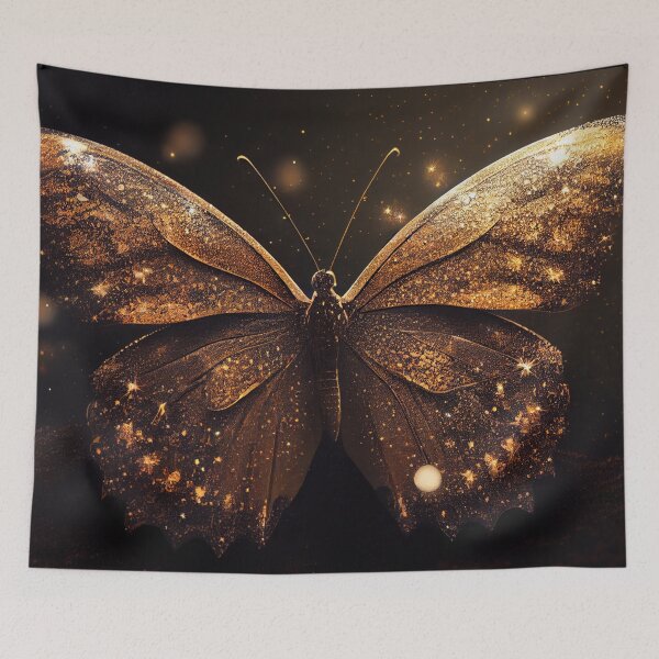 Artikelvorschau, Mystic Butterfly Gold Sparkles M1 entworfen und verkauft von Goddess888.