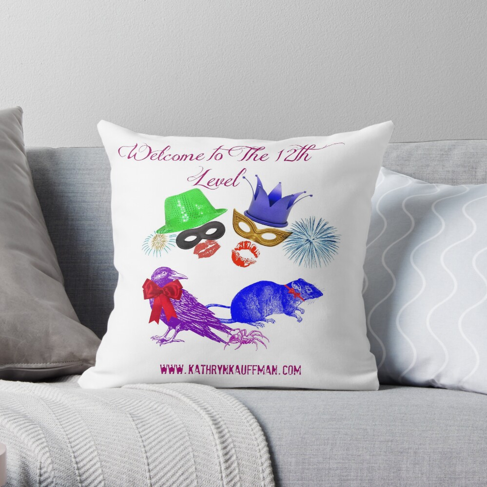 Welcome to the 12th Level Throw Pillow