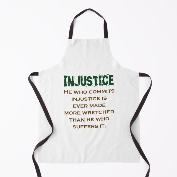 Item preview, He Who Commits Injustice - Injustice Quote designed and sold by CrankyOldDude.