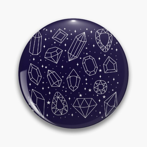 Item preview, Cute fantasy gems and crystals pattern  designed and sold by Yarafantasyart.