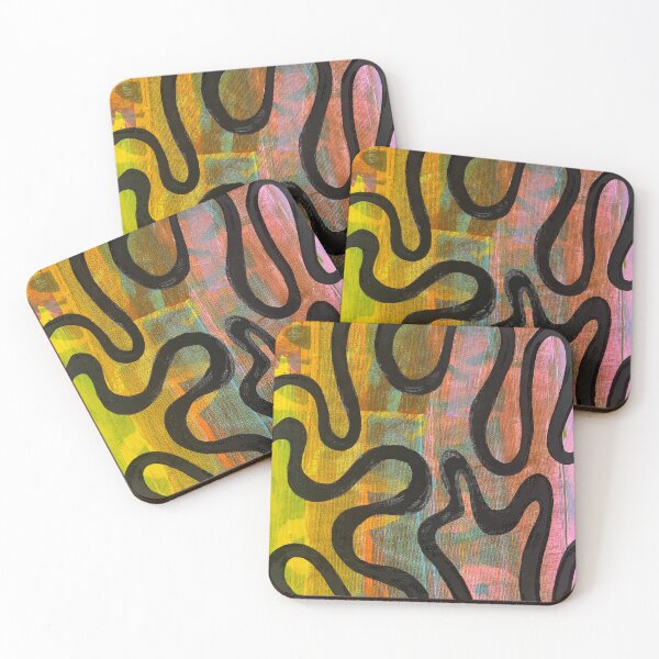 Item preview, multicolor squiggles designed and sold by swiftgirly.