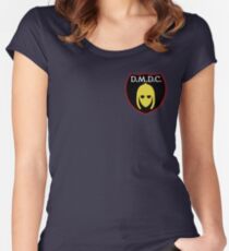 DMDC Detectorists Badge Women's Fitted Scoop T-Shirt