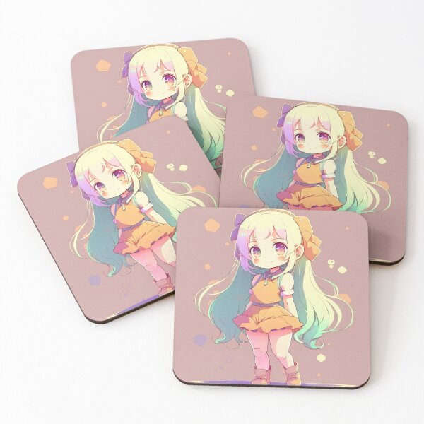 Item preview, Blonde Chibi Girl designed and sold by Asuka-Chan.