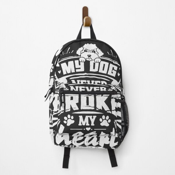 Item preview, My dog never broke my heart - funny saying designed and sold by VichallanStudio.