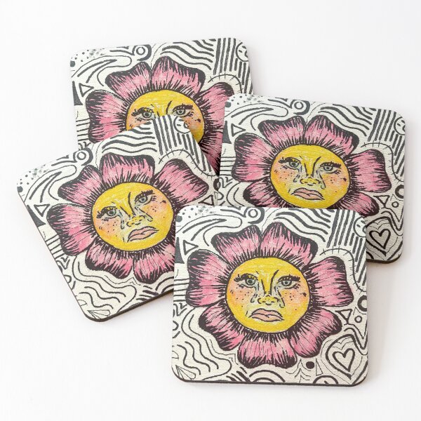 Item preview, sad flower doodle designed and sold by swiftgirly.