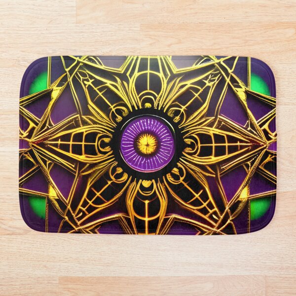 Item preview, Mandala de oro púrpura designed and sold by Illium21.