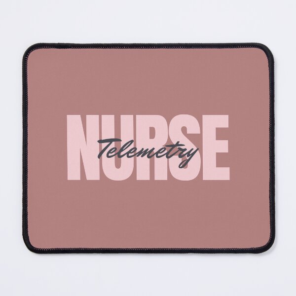 Item preview, Telemetry Nurse | Cardiology | Nurse Typographic | Telemetry Nursing designed and sold by DesignsRN.