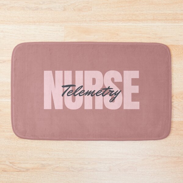 Item preview, Telemetry Nurse | Cardiology | Nurse Typographic |  Telemetry Nursing designed and sold by DesignsRN.
