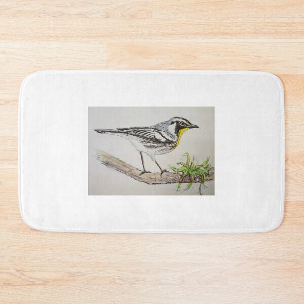 Item preview, Yellow-throated Warbler Study designed and sold by anwar-art.
