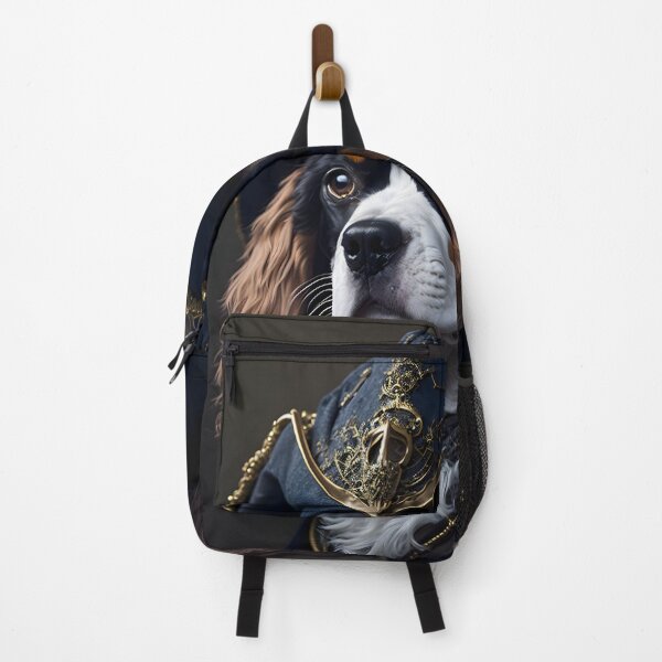 Item preview, Steampunk Pirate Dog - Captain Charles the Cavalier designed and sold by nouveaudecor.