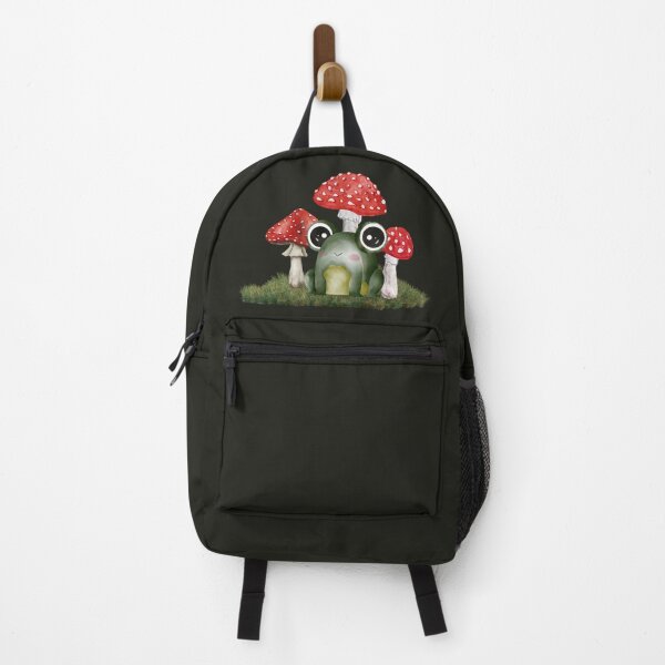 Item preview, mushroom and frog designed and sold by wildgraphics.