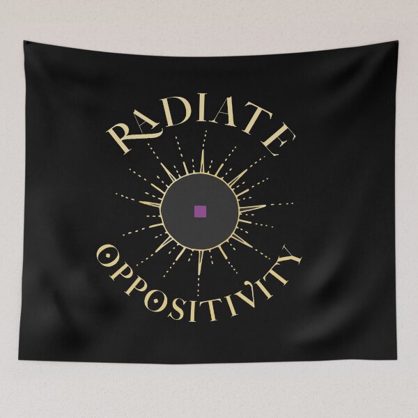 Item preview, radiate oppositivity, think outside the box designed and sold by themoniae.