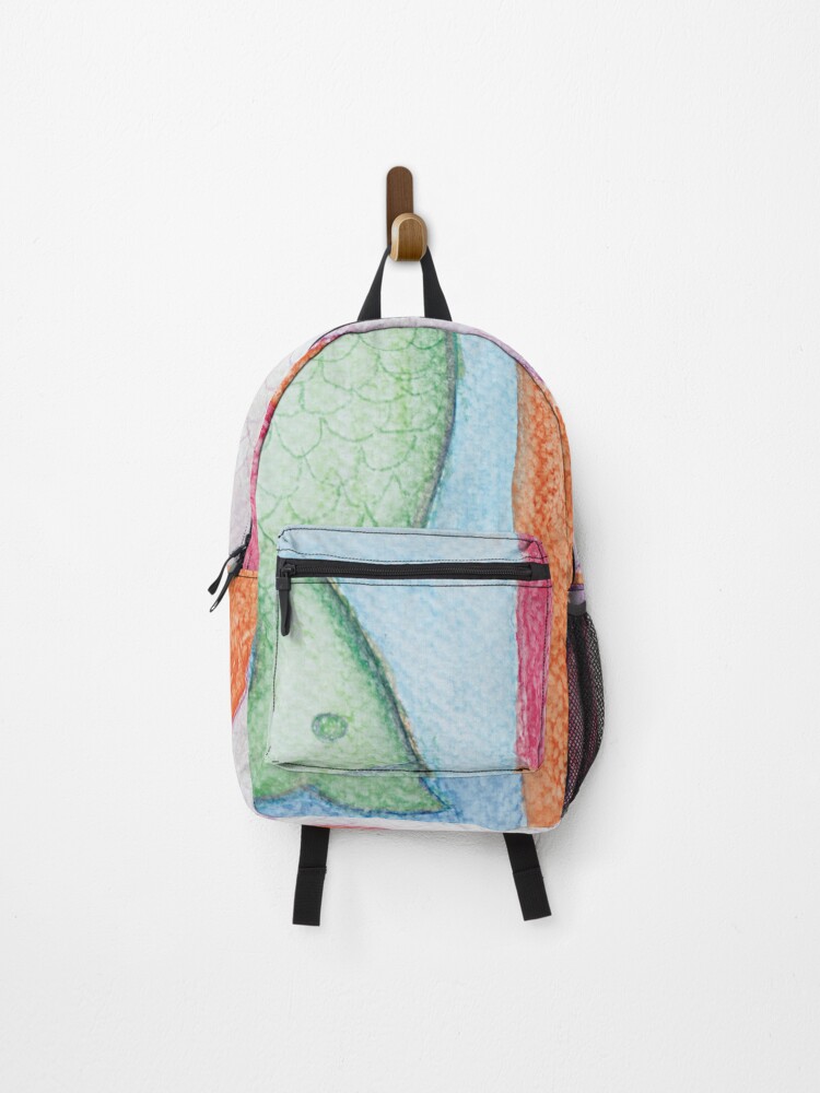 Thumbnail 1 of 3, Backpack, Fish_03 designed and sold by RominArt-Design.