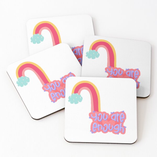 Item preview, You're enough | rainbow  designed and sold by Zshope.