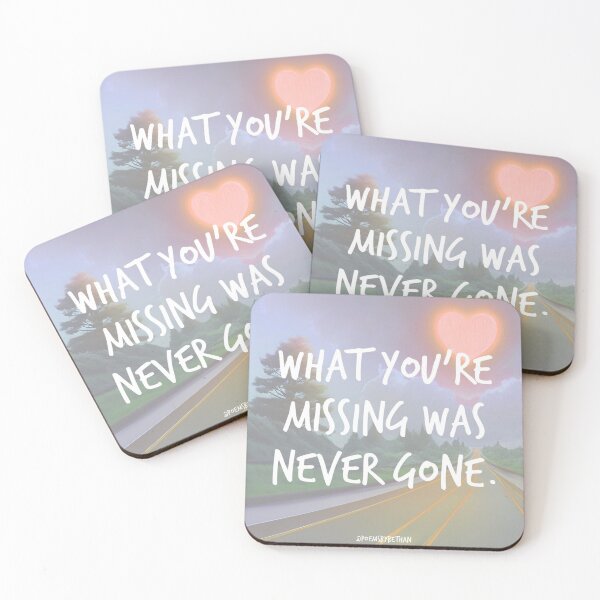 Item preview, what you're missing was never gone. designed and sold by Bethan Rose Studio.