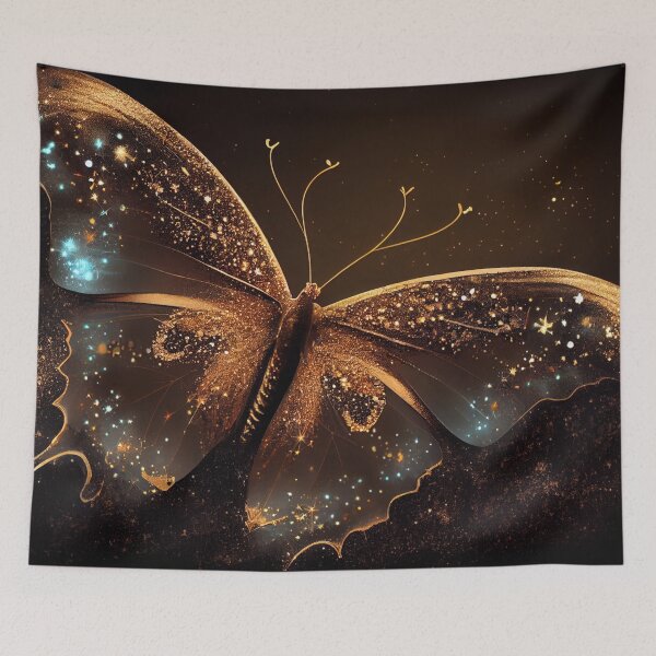 Artikelvorschau, Mystic Butterfly Gold Sparkles M3 entworfen und verkauft von Goddess888.