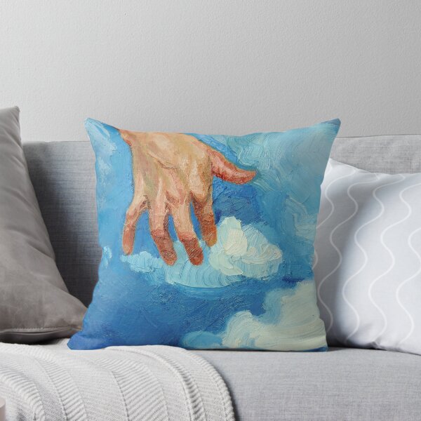 Touching Clouds Throw Pillow