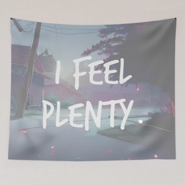 Item preview, i feel plenty. designed and sold by Bethan Rose Studio.