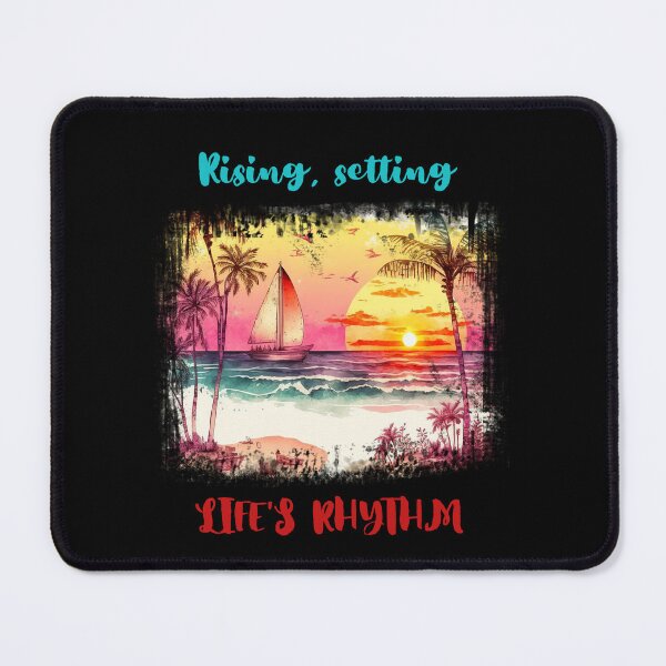 Item preview, Rising, Setting, Life's Rhythm designed and sold by Nirav-25.