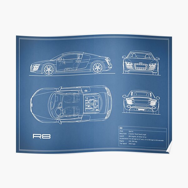 Audi Posters Redbubble