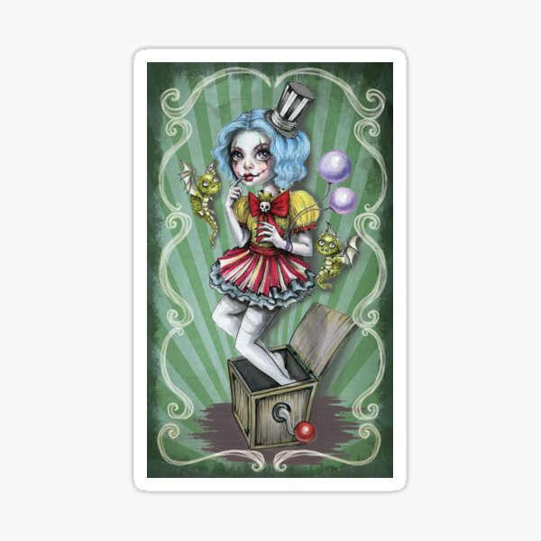 Jacklyn Carnival of Mayhem Sticker