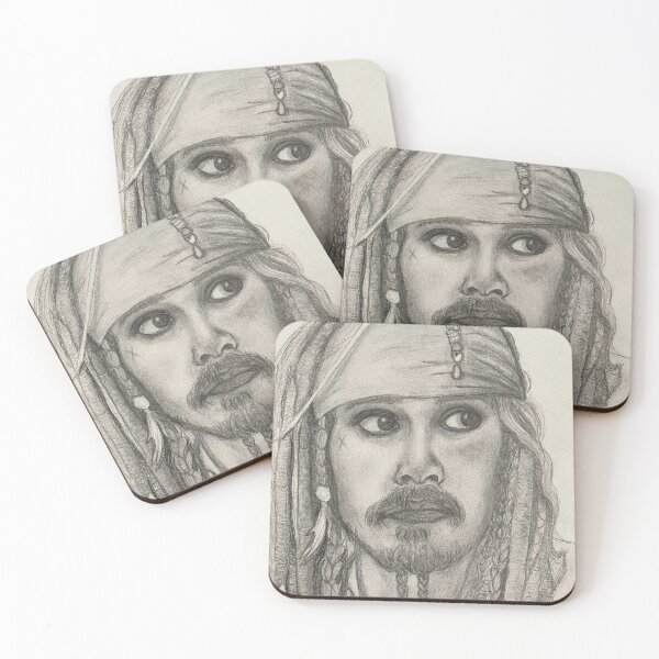 Item preview, Jack Sparrow print designed and sold by HopeElizabethR.