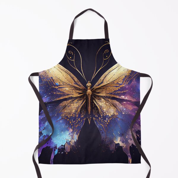 Item preview, Mystic Butterfly Purple Blue and Gold Sparkles M1 designed and sold by Goddess888.