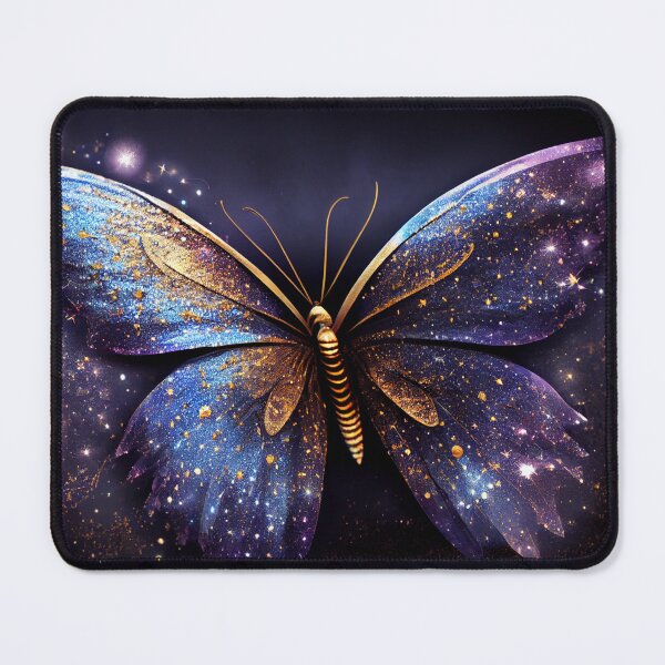Item preview, Mystic Butterfly Purple Blue and Gold Sparkles M2 designed and sold by Goddess888.