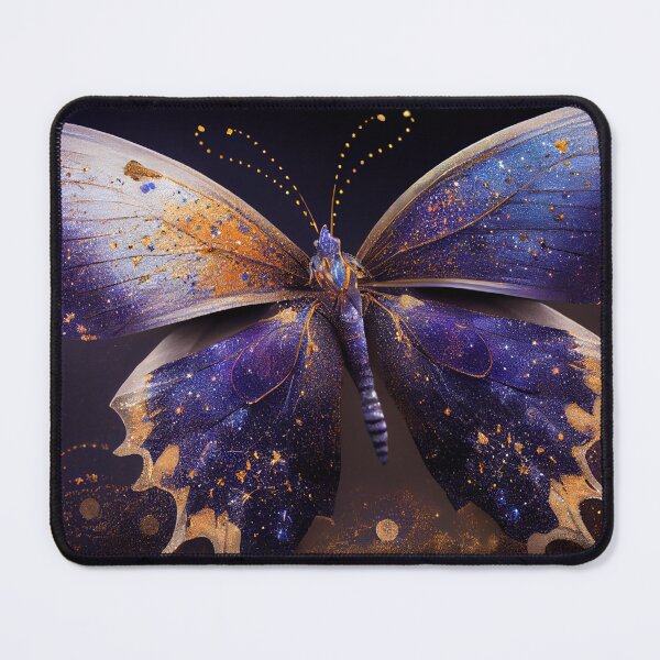 Item preview, Mystic Butterfly Purple Blue and Gold Sparkles M3 designed and sold by Goddess888.