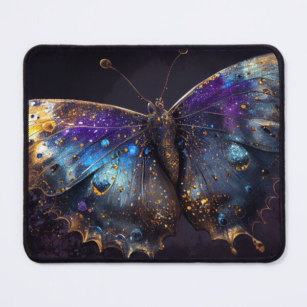 Item preview, Mystic Butterfly Purple Blue and Gold Sparkles M4 designed and sold by Goddess888.