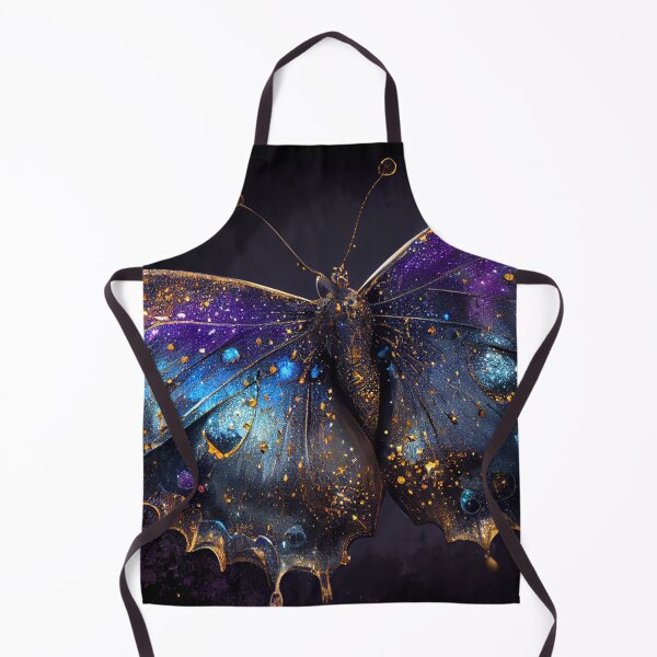 Item preview, Mystic Butterfly Purple Blue and Gold Sparkles M4 designed and sold by Goddess888.