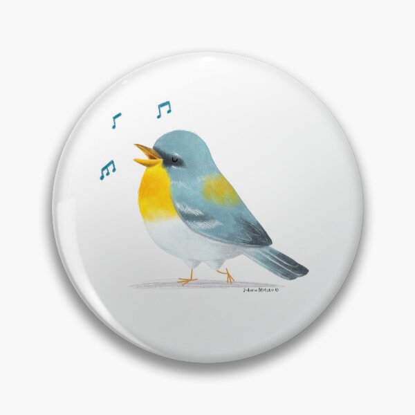 Item preview, Northern Parula Bird designed and sold by julianamotzko.