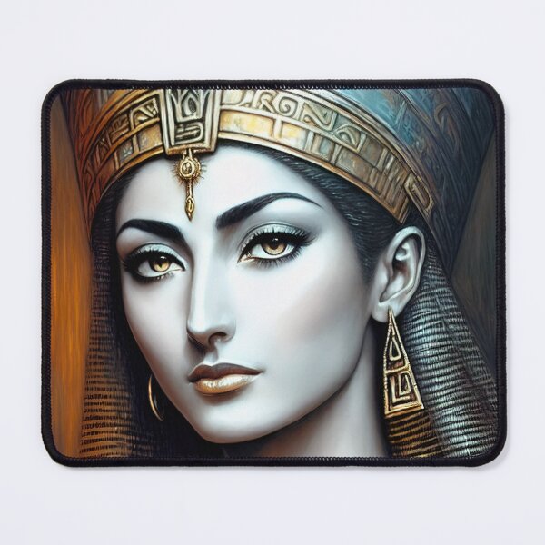 Item preview, Astarte Elohim Nefertiti Egyptian Abstract Modern Wall Art Printable Poster Canvas Print Poster Classic Decor Watercolour Acrylic Painting designed and sold by William A. McCarthy.