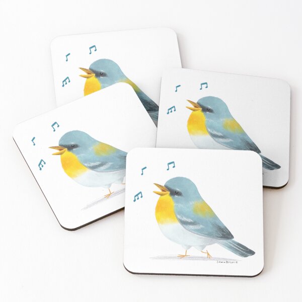 Item preview, Northern Parula Bird designed and sold by julianamotzko.