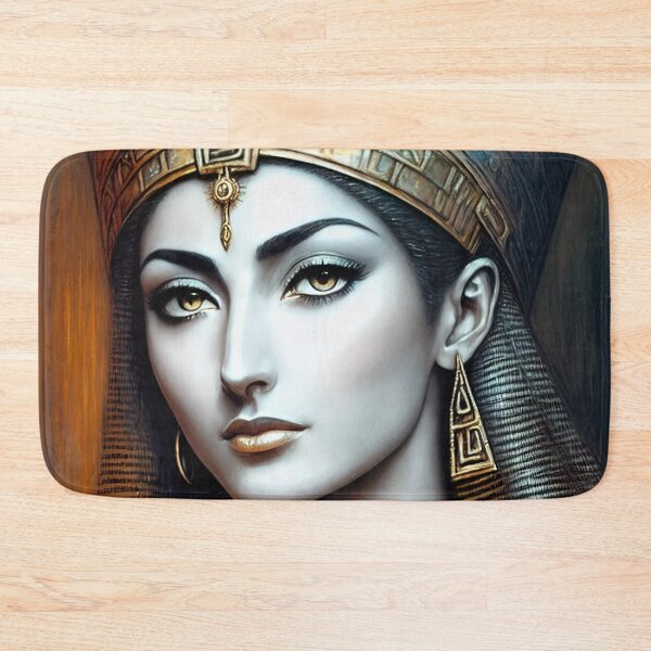 Item preview, Astarte Elohim Nefertiti Egyptian Abstract Modern Wall Art Printable Poster Canvas Print Poster Classic Decor Watercolour Acrylic Painting designed and sold by William A. McCarthy.