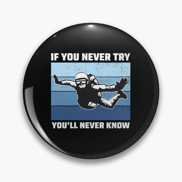 Item preview, Skydiving Skydive Skydiver Parachuting Motivational designed and sold by TastefulTees.