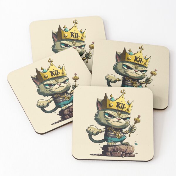 Item preview, Little Cat King  designed and sold by Artistic Pandas.