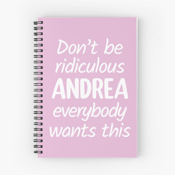 Item preview, Don't Be Ridiculous Andrea, Everybody Wants This - Viral Meme (Pink BG) designed and sold by FilipeFerreira.