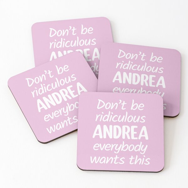 Item preview, Don't Be Ridiculous Andrea, Everybody Wants This - Viral Meme (Pink BG) designed and sold by FilipeFerreira.